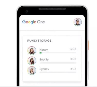 谷歌推出“Google One”云存储新品牌